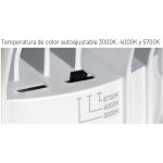 Foco orientable empotrar LED SMD 38W CCT, corte 160mm, Blanco